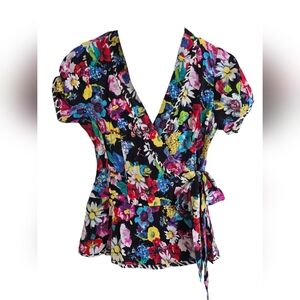 Boquet Wrap Top by Nanette Lepore